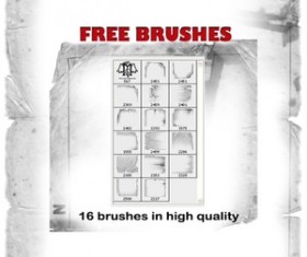 Vintage Borders Brushes