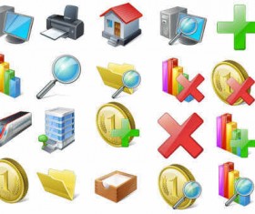 Vista Stock icons