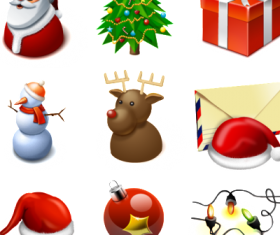 Standard New Year icons