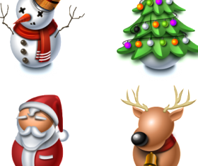 4 Christmas icons