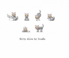 Kitty Alive icons