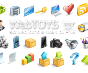 WebToys 50 web icons
