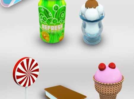 Candy Dock icons