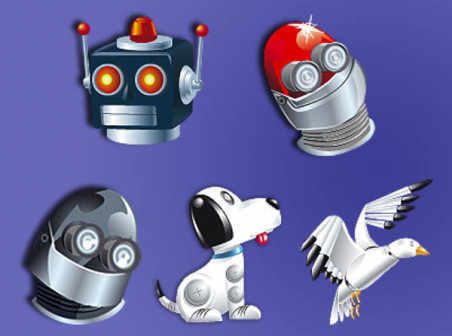 Robot Faces icons
