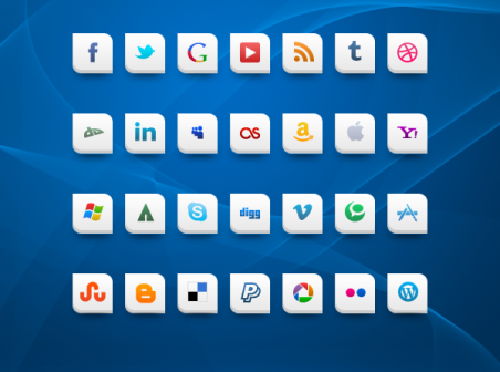 Social Networks icon material v2