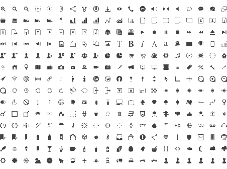 user interface icons