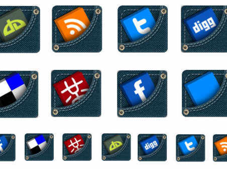 Jeans Pocket icons