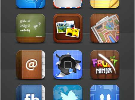 Creative iPhone icons