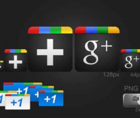 Google Plus Creative icons