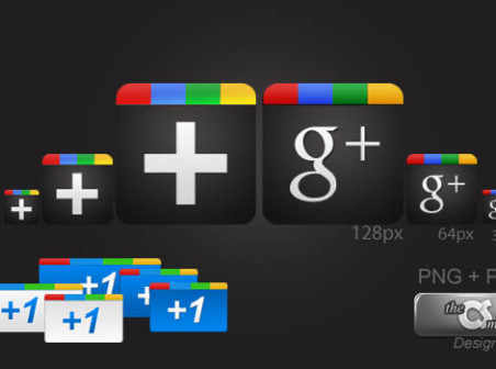 Google Plus Creative icons