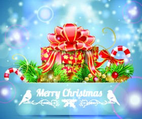 2015 Merry christmas card vector design 01