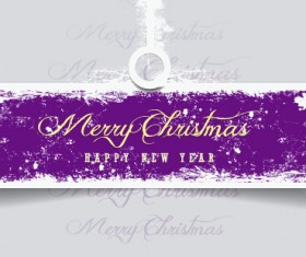 2015 christmas and new year grunge banner 02