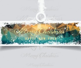 2015 christmas and new year grunge banner 05