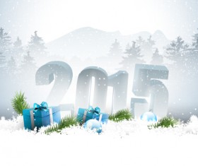 2015 winter christmas vector backgrounds 01