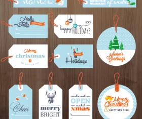 2015 xmas and new year tags vector graphics 01