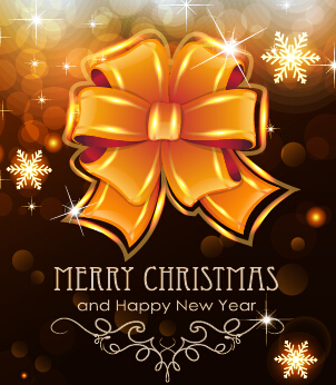 Brown style 2015 christmas and new year background 03