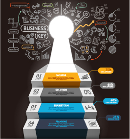 Business Infographic creative design 2441