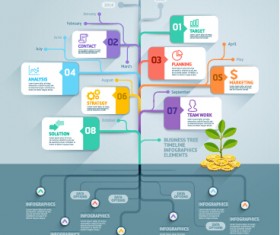 Business Infographic creative design 2443