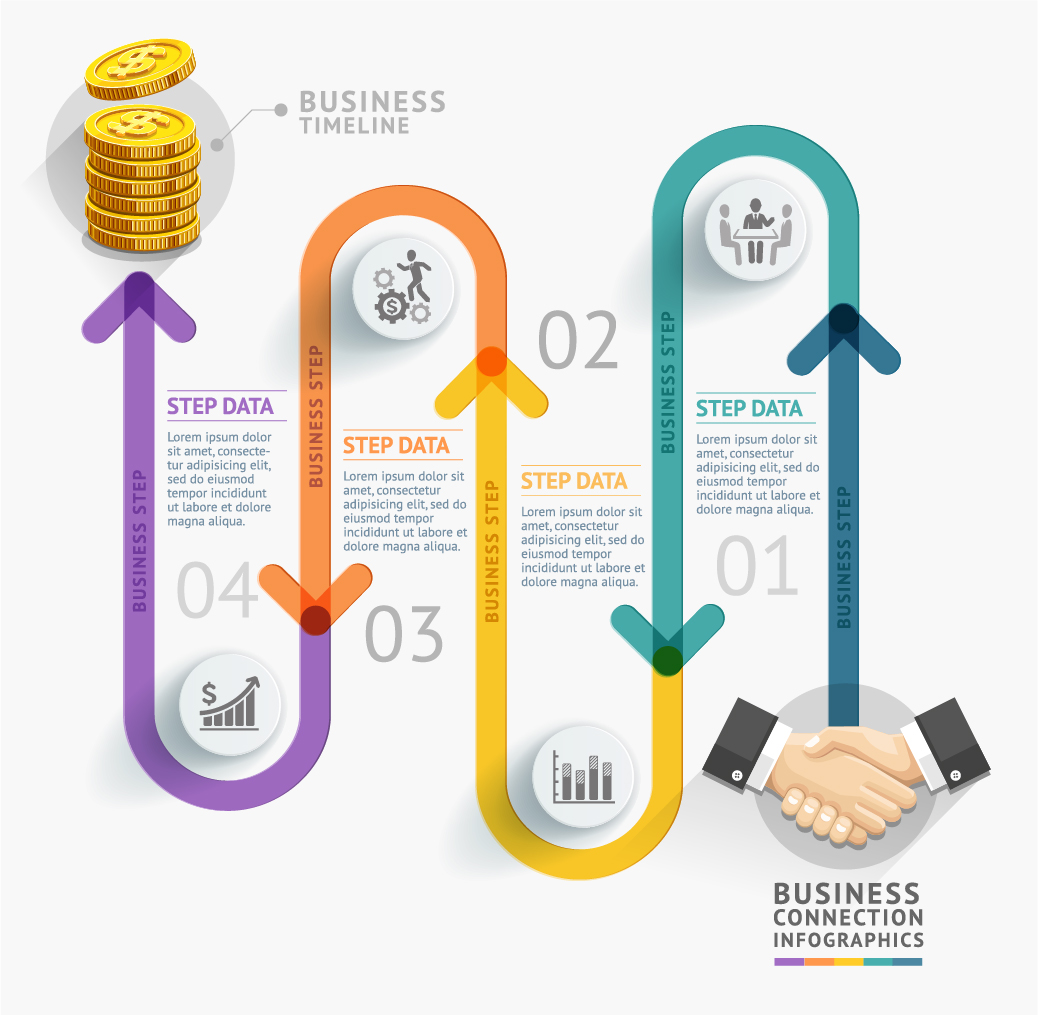 Business Infographic creative design 2445