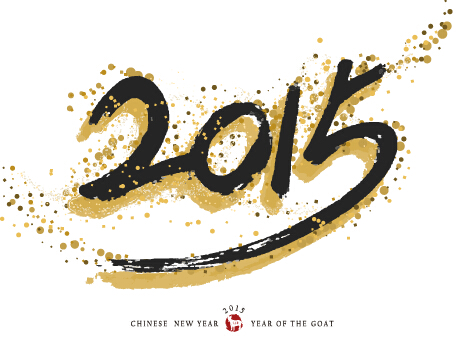 Chinese style 2015 new year vecor 01