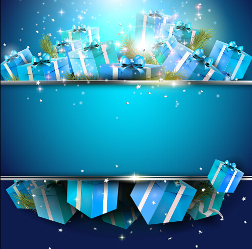 This Is A Blue Gift Box On A Black Screen Background, 3d Illustration Of  Gift Box Birthday Present, Hd Photography Photo, Gift Background Image And  Wallpaper for Free Download