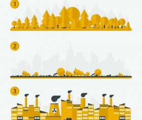 Concept ecology and environment business template vector 02