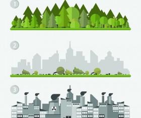Concept ecology and environment business template vector 03