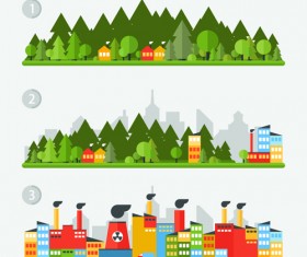Concept ecology and environment business template vector 04