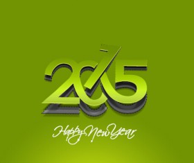 Creative 2015 new year background material set 02