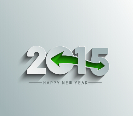 Creative 2015 new year background material set 04