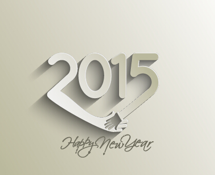 Creative 2015 new year background material set 07