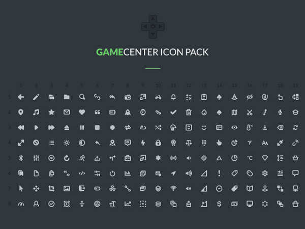 Creative Game Icons Pack