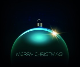 Delicate 2015 Christmas balls art backgrounds vector 01