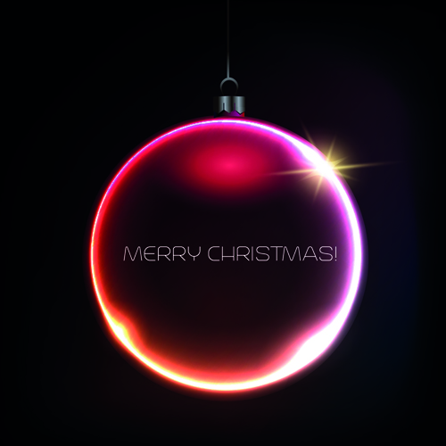 Delicate 2015 Christmas balls art backgrounds vector 02