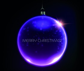 Delicate 2015 Christmas balls art backgrounds vector 05