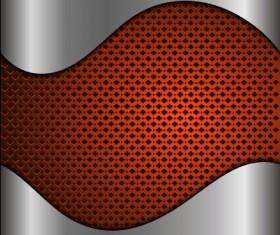 Dynamic metallic wave background vector 03