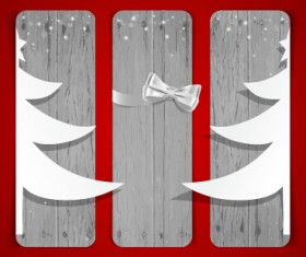 Elegant red background 2015 christmas creative vector 06