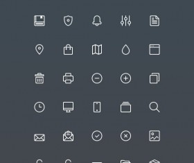Free Buddha Line Icons set