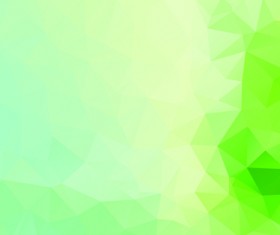 Mystic polygonal abstract background set 07