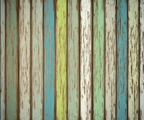 Old wooden board textured vector background 02