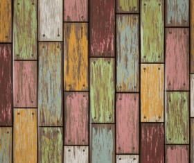 Old wooden board textured vector background 03