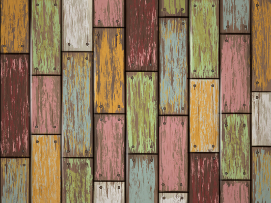 Old wooden board textured vector background 03