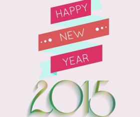 Original design 2015 new year discount flyer cover vector 05