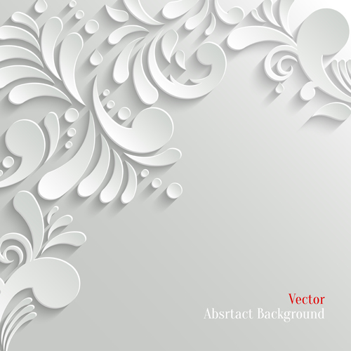 Paper spindrift abstract background vector 01