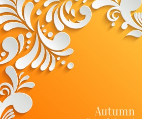 Paper spindrift abstract background vector 03