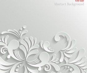 Paper spindrift abstract background vector 05