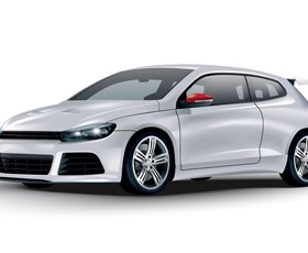 Realistic car creative design vector template 23