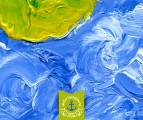 Realistic oil paint background vector 02