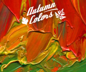 Realistic oil paint background vector 03