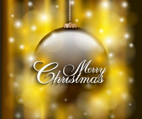 Set of christmas ball creative vector design 05